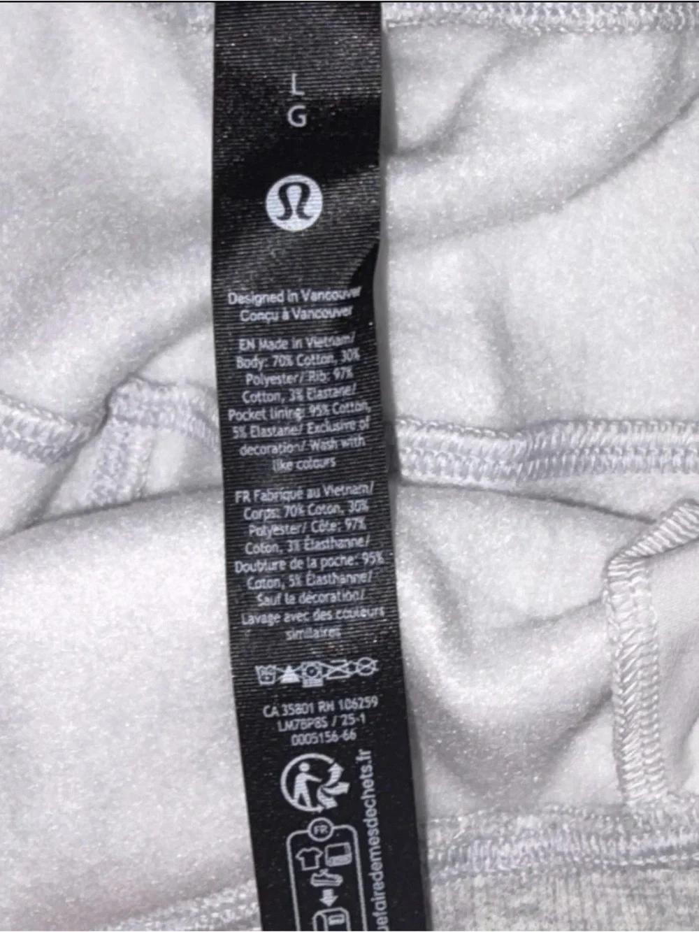 NWT•LULULEMON•MENS LARGE•STEADY STATE 7” SHORT•HEATHER CORE ULTRA GRAY•AUTHENTIC